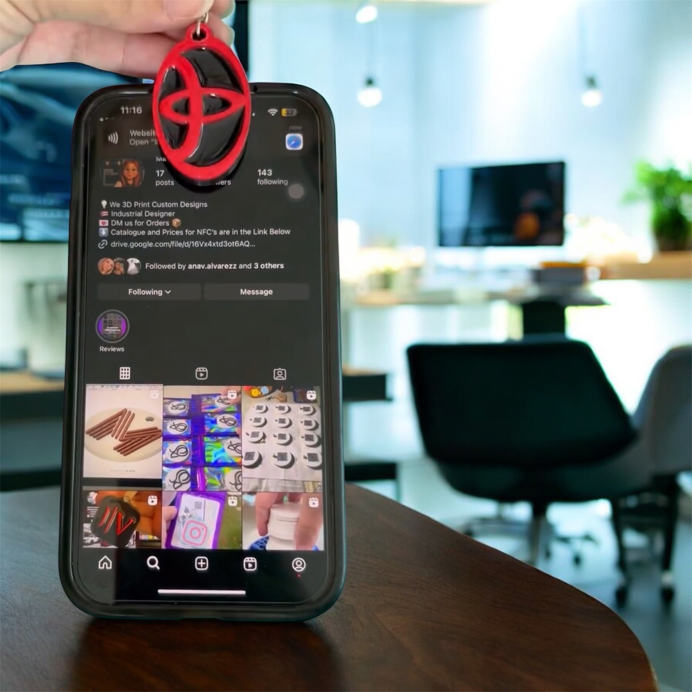 Smart Business Keychain