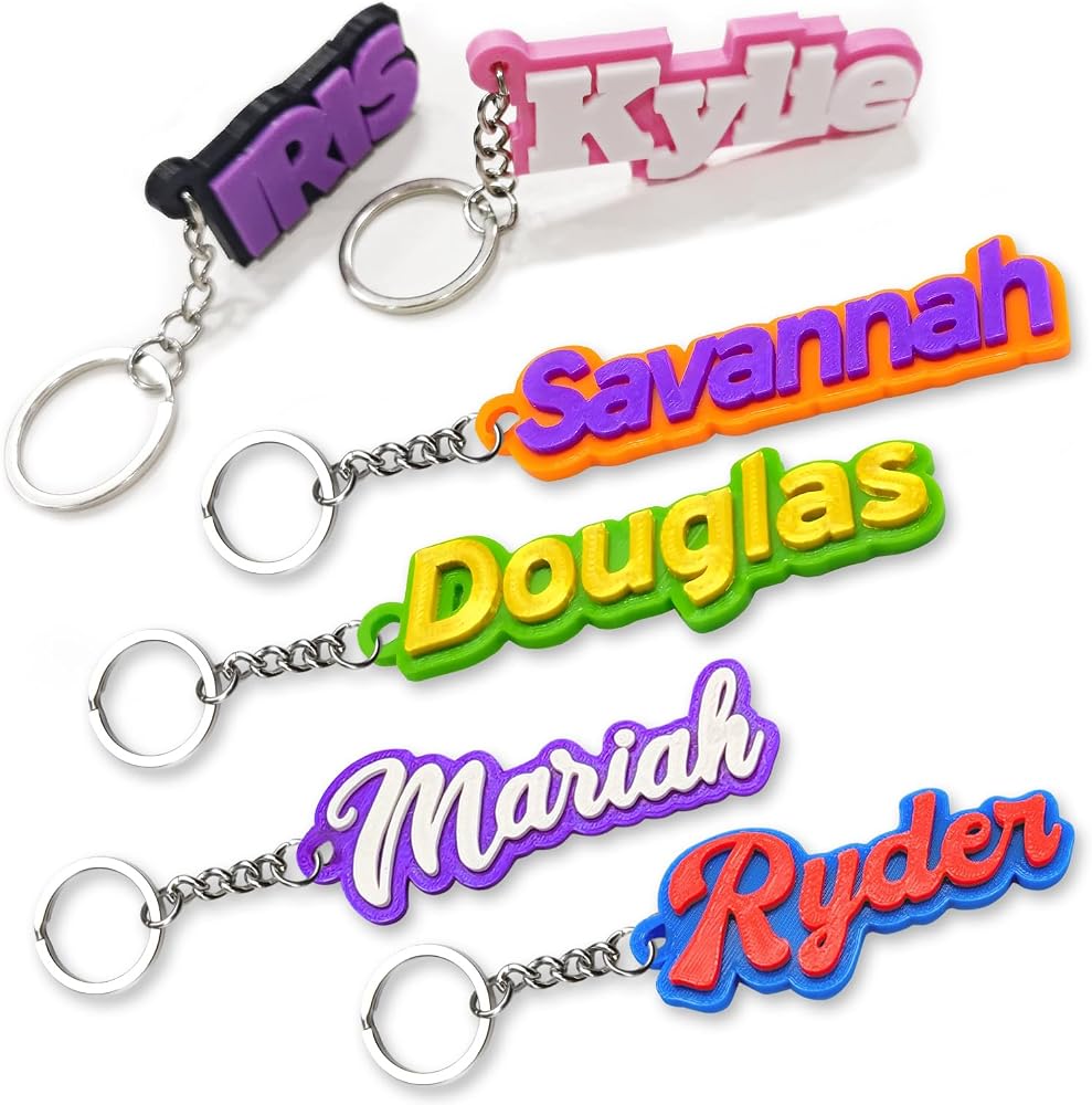 NFC Name Keychain