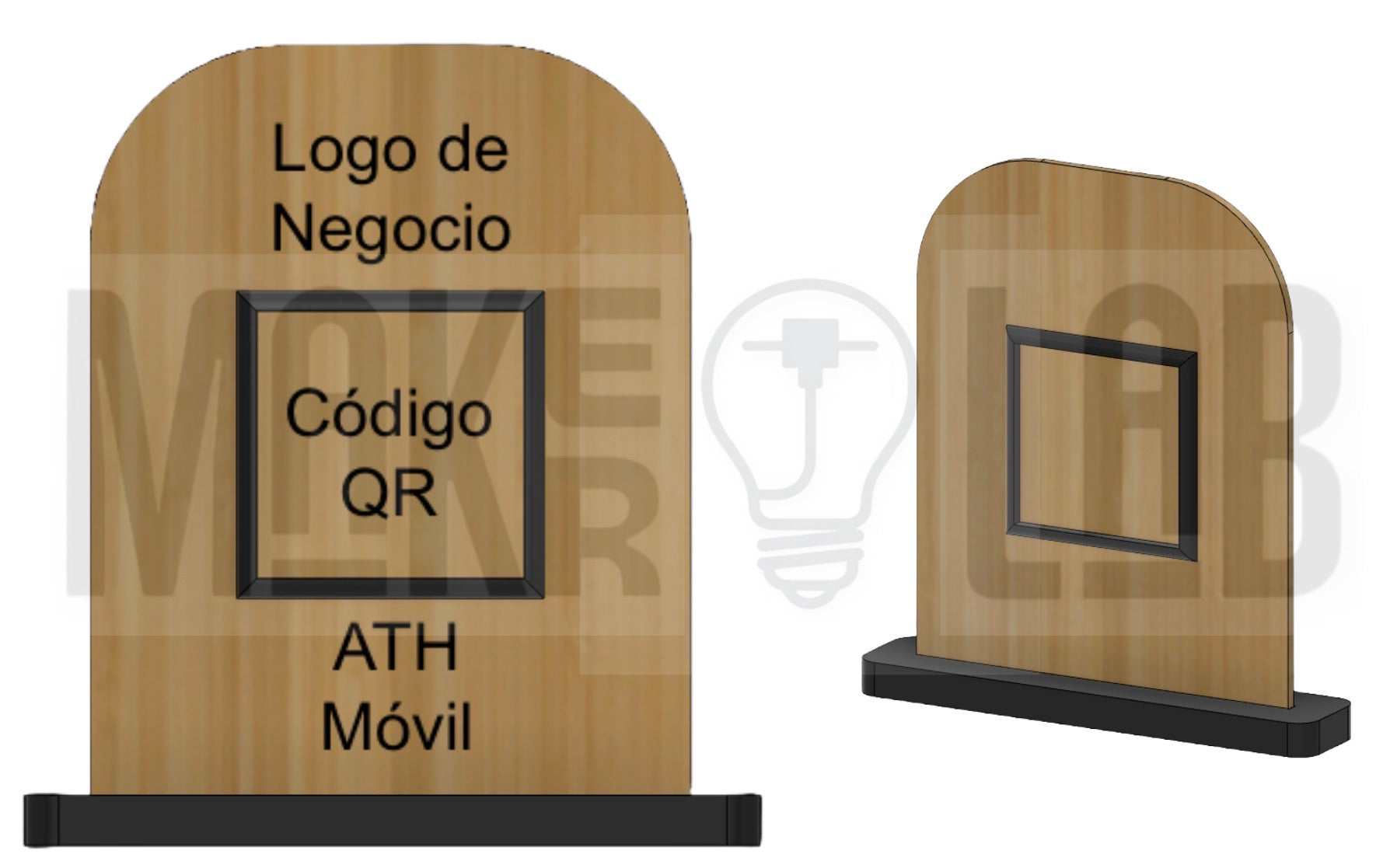 QR Code Payment Stand