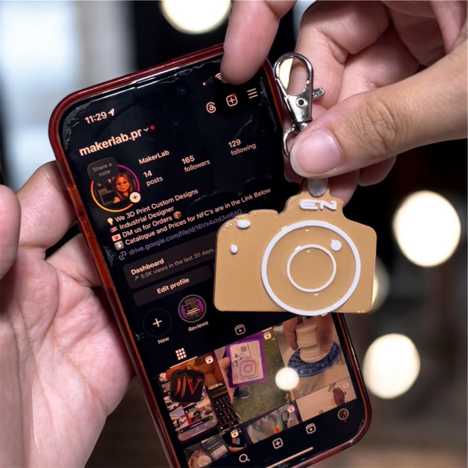 Smart Business Keychain
