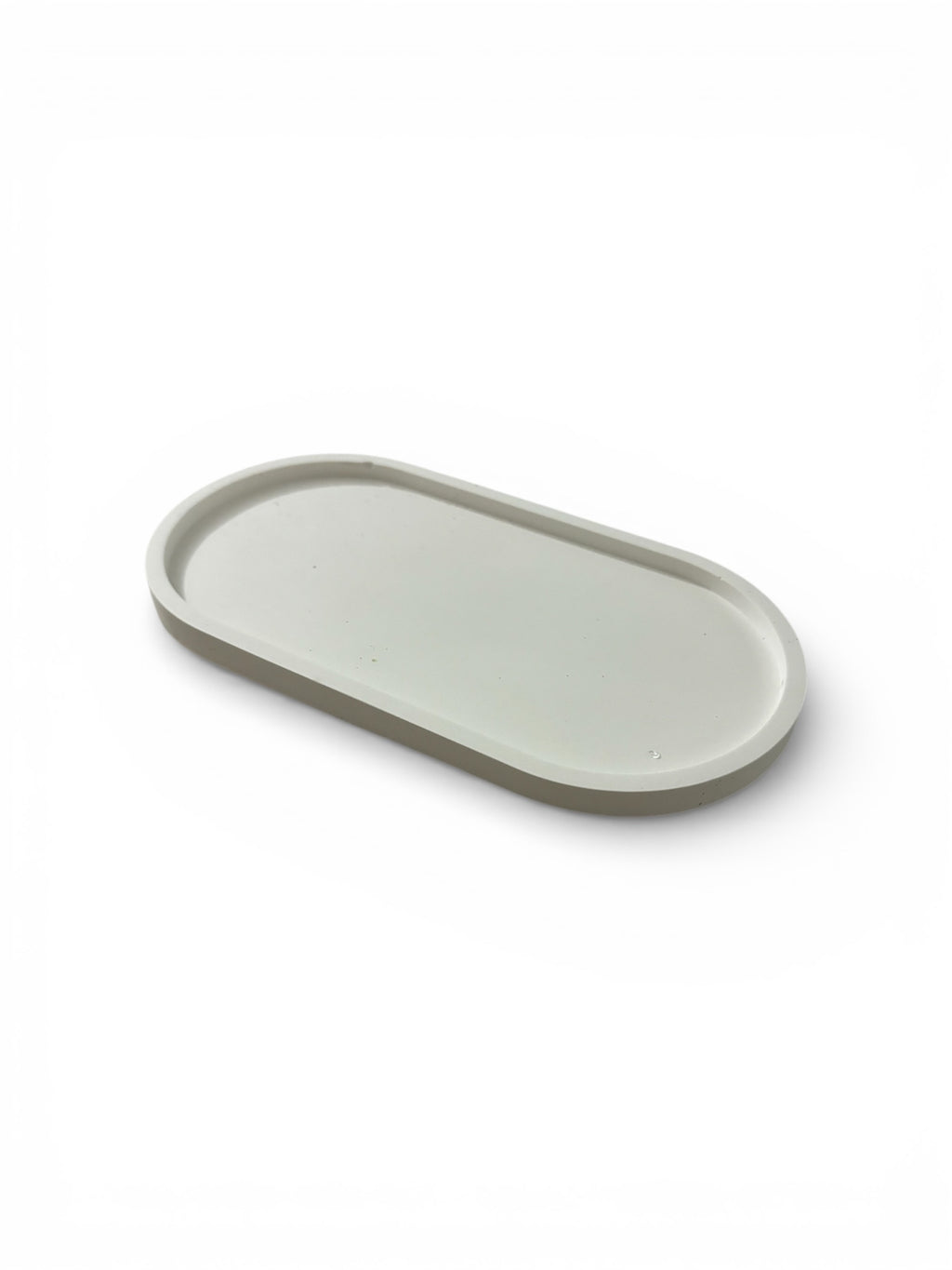 Oval White Tray