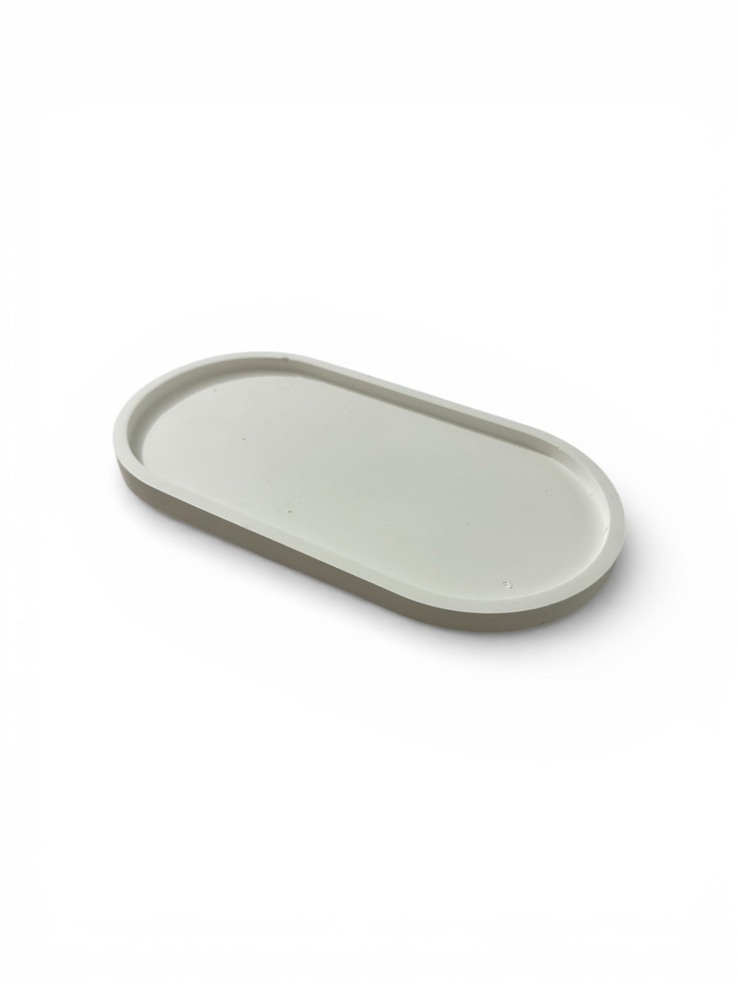 Oval White Tray