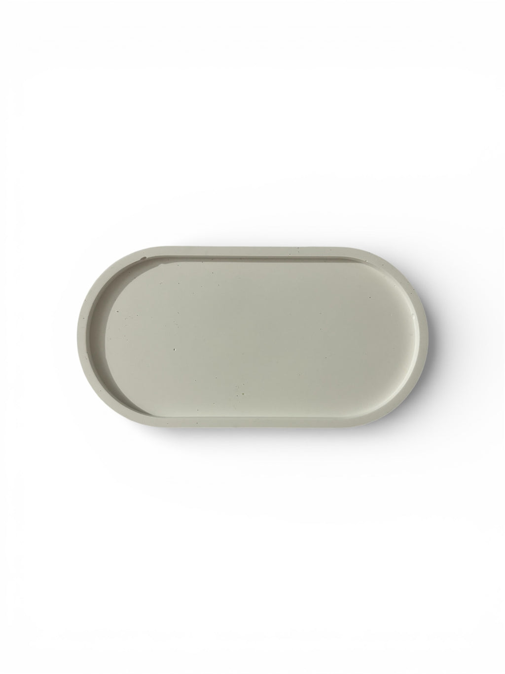Oval White Tray