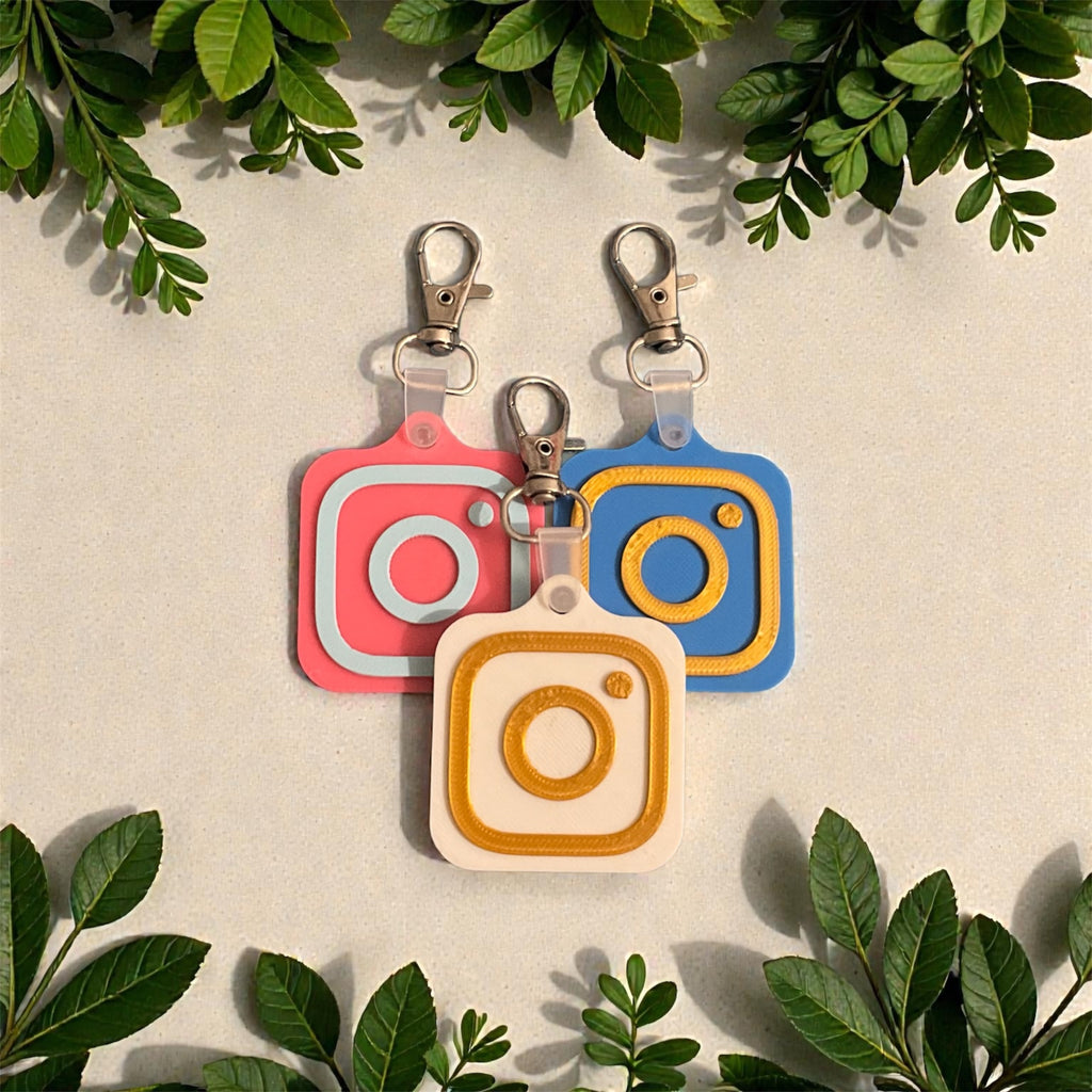 Smart Instagram Keychain