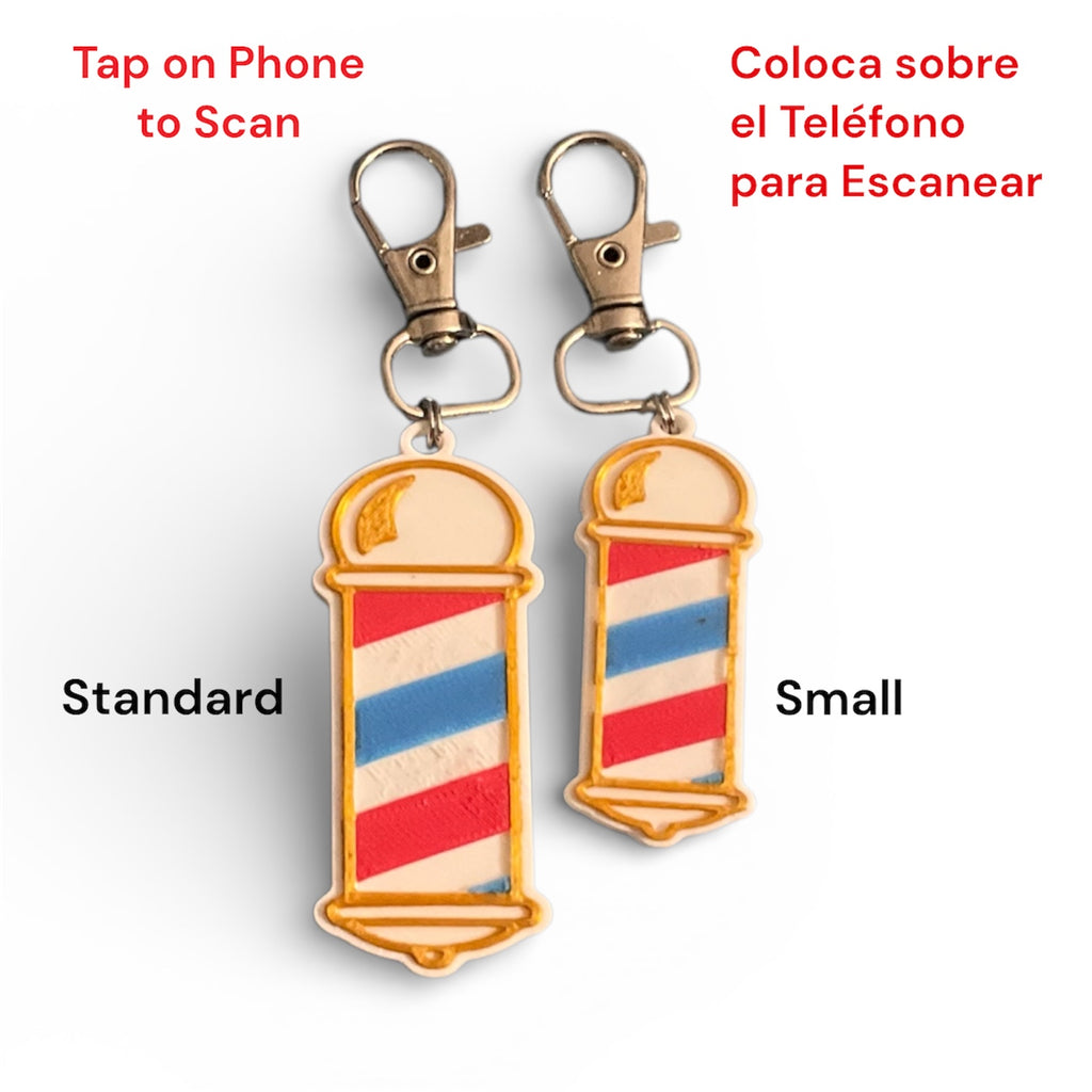 Smart Barber Keychain