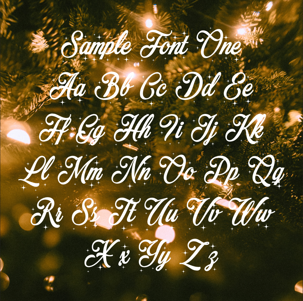 Custom Gold Star Ornament