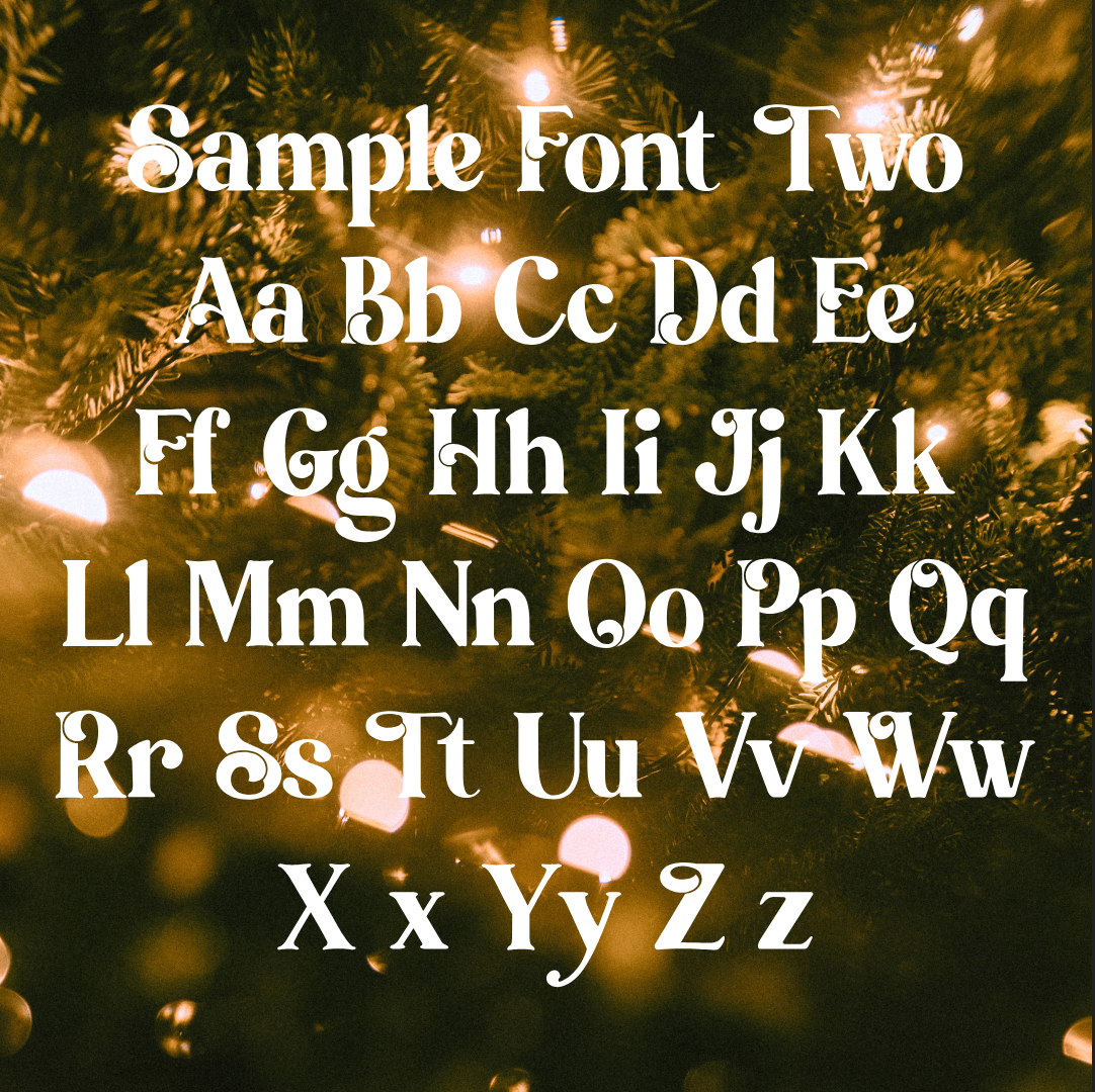 Custom Gold Star Ornament